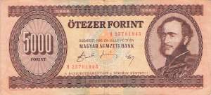 5000 Forint 1990 p.177a